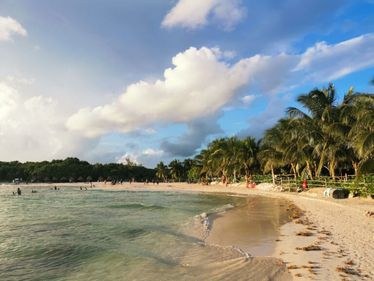 Playa Punta Esmeralda one of the best beaches in Playa del Carmen