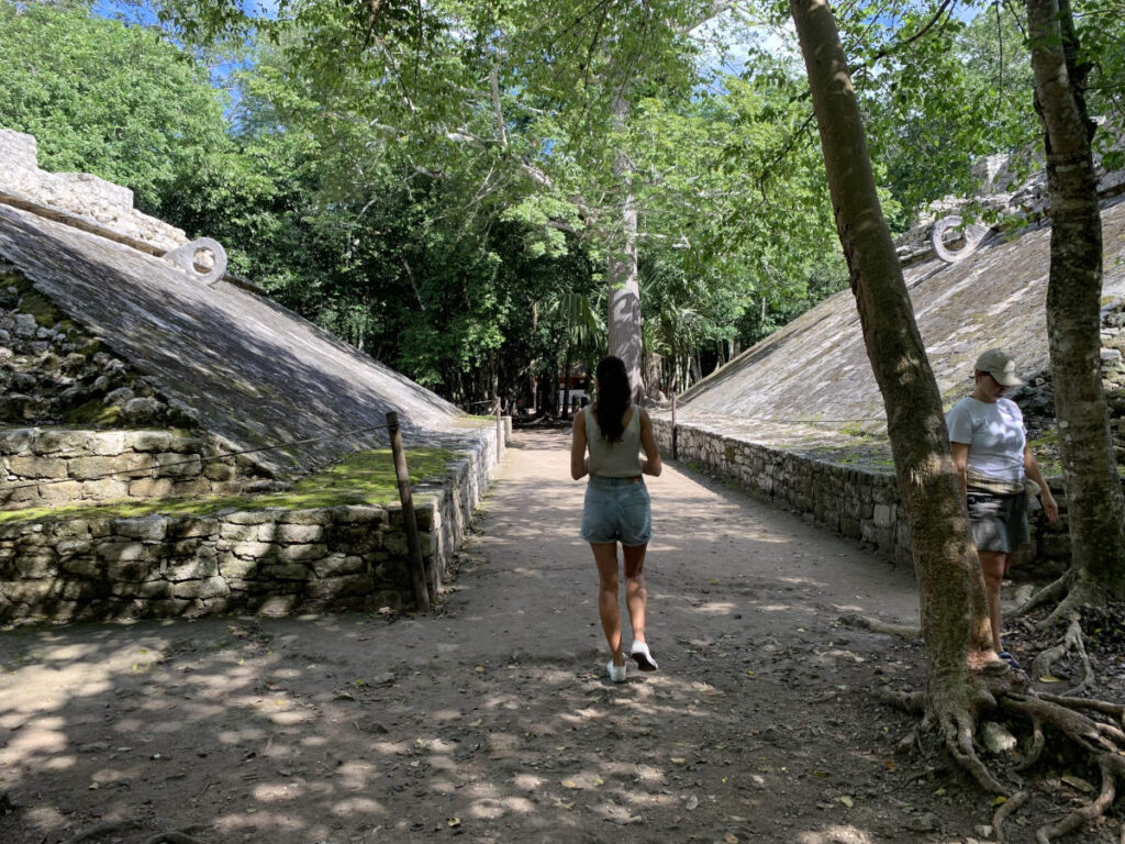Ball Court at the Church Group in Coba