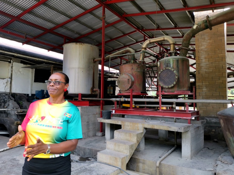 Rivers Rum destillery that is visited on the Grenada chocolate and rum tour
